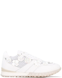Twin-Set Floral Embellished Trainers