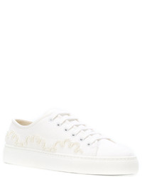 Simone Rocha Lace Up Embellished Sneakers