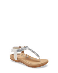 Aetrex Janey Crystal Embellished Sandal