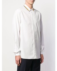 Valentino Beaded Collar Shirt