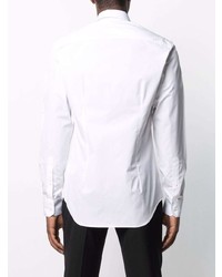 Versace Charm Embellished Long Sleeve Shirt