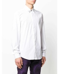 Just Cavalli Fitted Stud Embellished Shirt