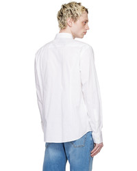 Hugo White Embellished Shirt
