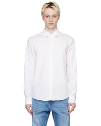 Hugo White Embellished Shirt