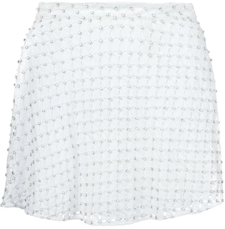 michael kors skirts white