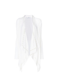 Givenchy Pearl Embellished Waterfall Cardigan