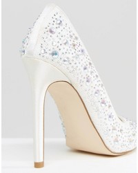 Asos Philippines Bridal Embellished Pointed High Heels