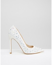 Asos Philippines Bridal Embellished Pointed High Heels