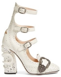 Gucci Queercore Embellished Gladiator Pump
