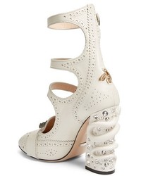 Gucci Queercore Embellished Gladiator Pump