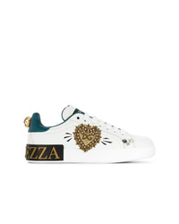 Dolce & Gabbana Appliqu Patch Portofino Sneakers