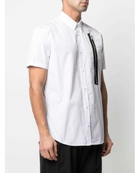DSQUARED2 Zip Detail Cotton Shirt