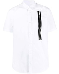 DSQUARED2 Zip Detail Cotton Shirt