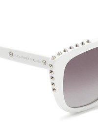 Alexander McQueen Stud Cat Eye Acetate Sunglasses