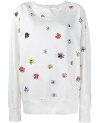Faith Connexion Floral Embellished Sweatshirt