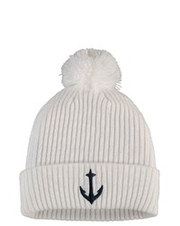 FANATICS Branded White Seattle Kraken Secondary Logo Cuffed Knit Hat With Pom At Nordstrom