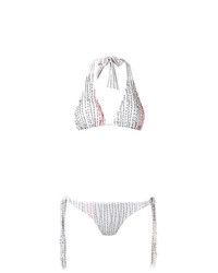Amir Slama Embroidered Bikini Set