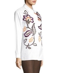 Etro Floral Embroidered Blouse