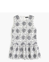 J.Crew Tall Embroidered Floral Top