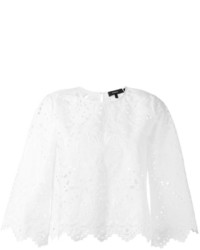 Theory Embroidered Blouse