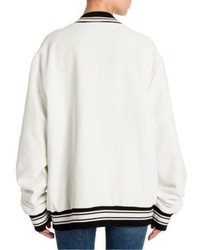 Dolce & Gabbana Brocade Embroidered Bomber Jacket
