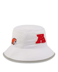 New Era White Cleveland Browns Afc Logo Pro Bowl Bucket Hat At Nordstrom