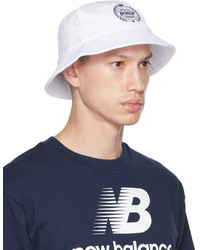 Sporty & Rich White Prince Edition Crest Bucket Hat