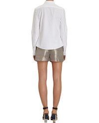 Maiyet Embroidered Point Collar Shirt