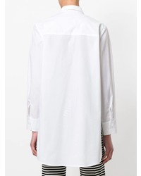 Vivetta Silhouette Embroidered Long Line Shirt