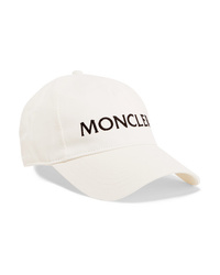 White Embroidered Cap