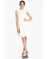 Marc Jacobs Eyelet Embroidered Cotton Dress