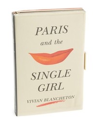 kate spade new york Paris And The Single Girl Book Emanuelle Box Clutch
