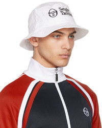 Sergio Tacchini White Corduroy Bucket Hat
