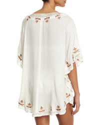 Luxe by Lisa Vogel Premier Embroidered Coverup Tunic
