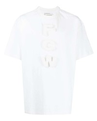 Feng Chen Wang 3d Logo Cotton T Shirt