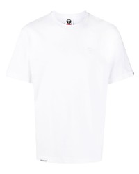 AAPE BY A BATHING APE Aape By A Bathing Ape Embroidered Logo Cotton T Shirt