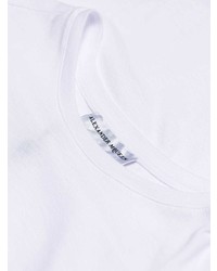 Alexander McQueen Amq Embroidered T Shirt