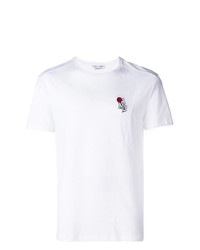 Alexander McQueen Amq Embroidered T Shirt
