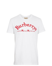 Burberry Archive Logo Cotton T Shirt