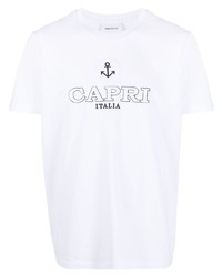 Harmony Paris Capri Anchor Cotton T Shirt