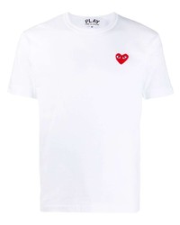 Comme Des Garcons Play Comme Des Garons Play Applique Logo T Shirt