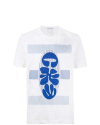 Comme Des Garcons SHIRT Comme Des Garons Shirt Embroidered Fitted T Shirt