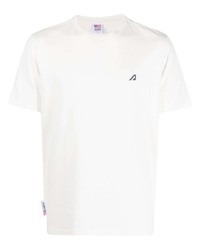 AUTRY Cotton Embroidered Logo T Shirt