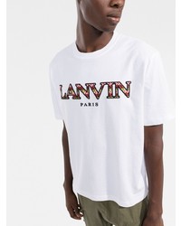 Lanvin Curb Logo T Shirt