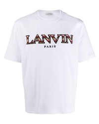 Lanvin Curb Logo T Shirt
