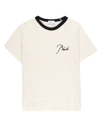 Rhude Embroidered Cotton T Shirt