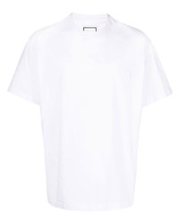 Wooyoungmi Embroidered Cotton T Shirt