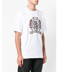 Hilfiger Collection Embroidered Crest T Shirt