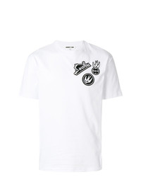 McQ Alexander McQueen Embroidered Dropped Shoulder T Shirt