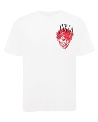 JW Anderson Embroidered Face Logo T Shirt